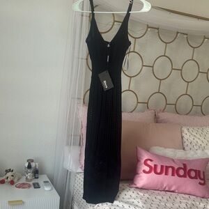 bebe Black Maxi Dress